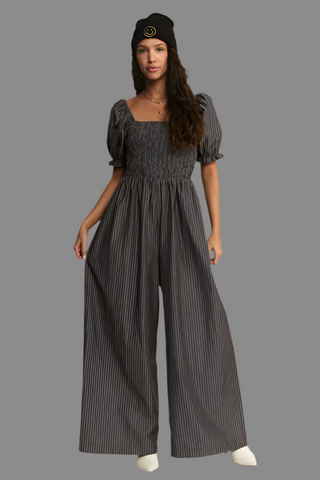 STRIPE PRINT JUMPSUIT