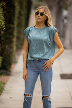 Load image into Gallery viewer, Super Soft Casual Ruched Shoulder Tee
