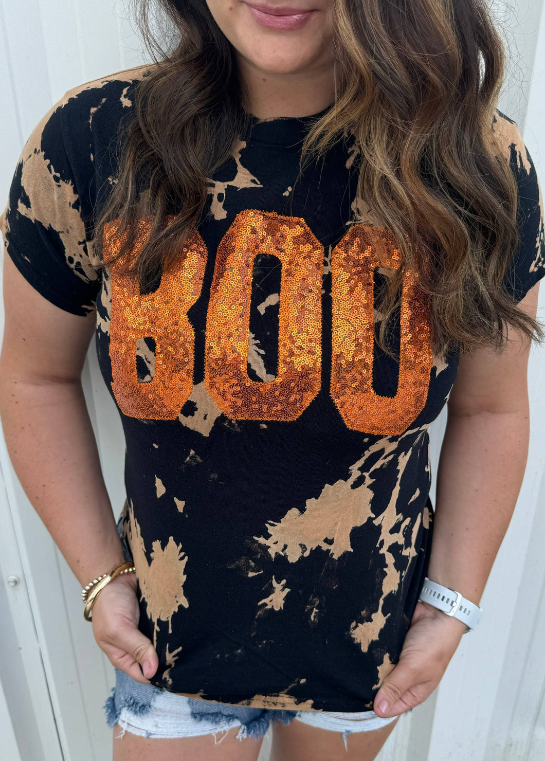 Halloween Boo Short Sleeve T