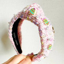 Load image into Gallery viewer, Easter Charm Tweed Headband
