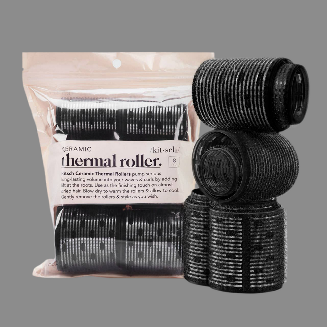 Ceramic Hair Roller 8pc Variety Pack