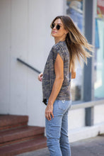 Load image into Gallery viewer, Super Soft Casual Ruched Shoulder Tee PRE ORDER***
