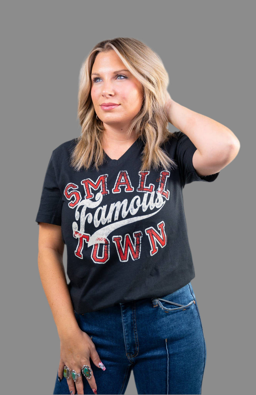 Small Town Famous Tee