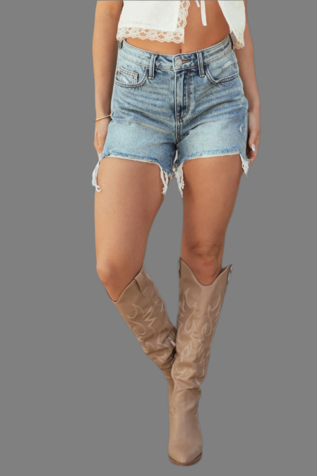Judy Blue High Waisted Rigid Short