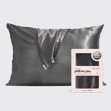 Load image into Gallery viewer, Satin Pillowcase - Charcoal
